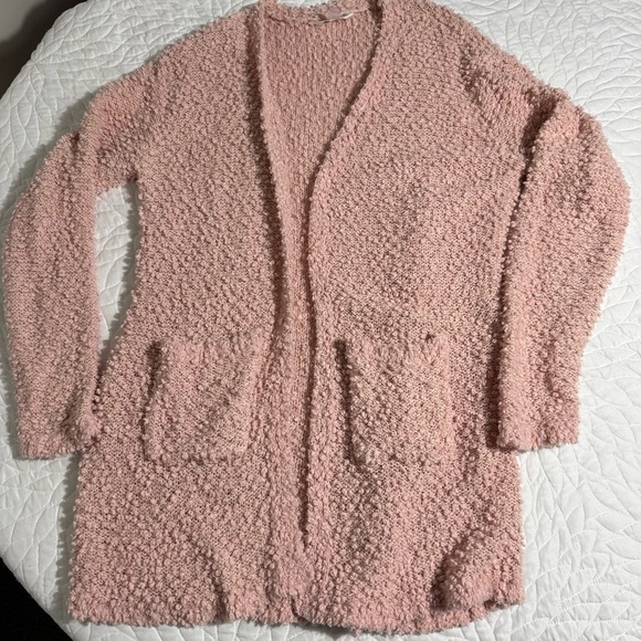No Boundaries Pink Cardigan Sweater size L - Picture 8 of 8